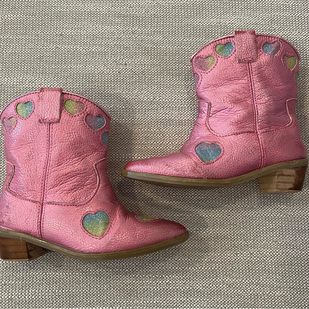 Lola and the Boys toddler cowgirl boots size 8(24)
